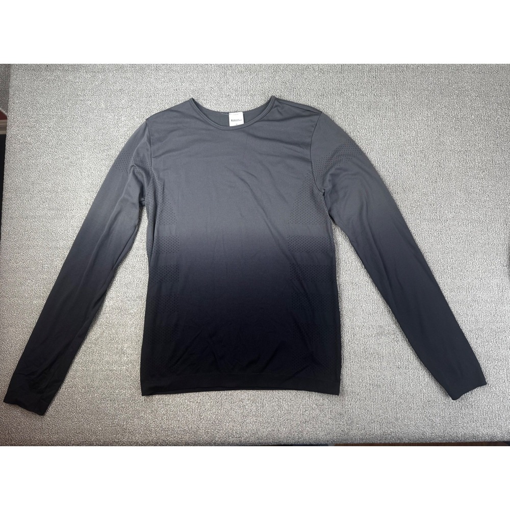 Sports Illustrated Shirt Mens Medium Ombre Long Sleeve Performance Base